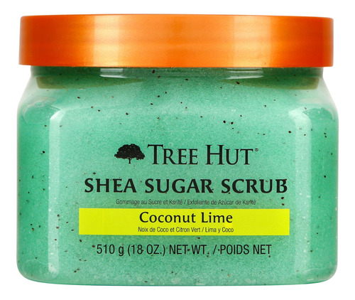 Exfoliante Corporal Tree Hut, Azúcar De Karité, Coco Y Lima,