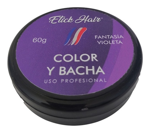 Color Y Bacha Fantasía Violeta X 60 Grs Etick Hair