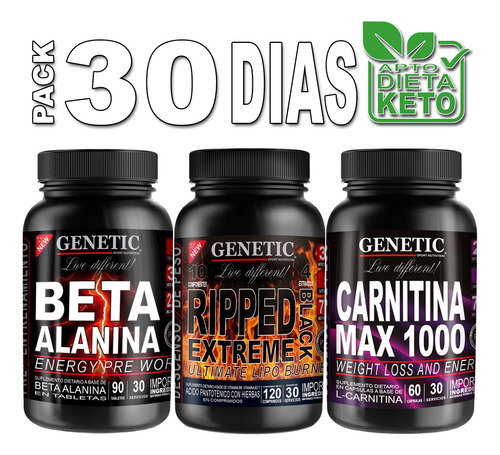 N1 Potente Quema Grasa Definitivo Energizante Ripped Genetic