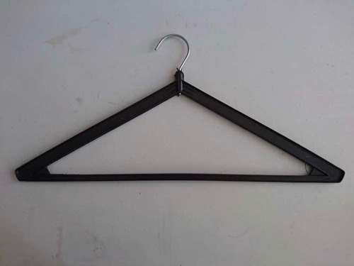 Imagen 2 de 3 de Lote De 10 Perchas Plásticas Gancho Giratorio