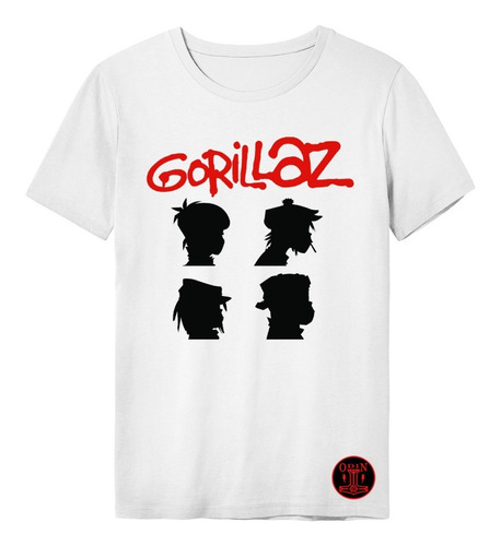 Polo Personalizado Con Motivo Banda Gorillaz 0004