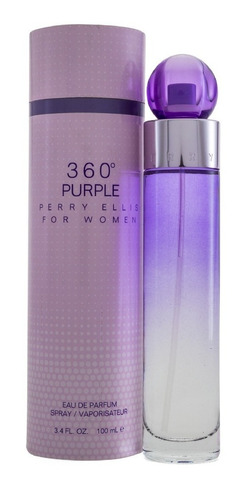 360° Purple 100 Ml Edp Spray De Perry Ellis