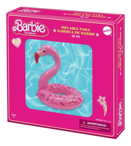 Inflable De Barbie Salvavidas