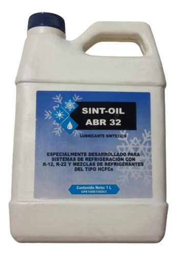 Aceite Sintético Refrigeración R-12, R-22 Sint-oil (abr32)