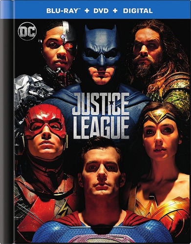 Blu Ray Justice League Digibook Marvel Dc Cons Stock 