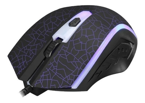 Imagen 5 de 5 de Mouse Optico Gamer Retroiluminado 4 Botones Xtrike Me Gm-206