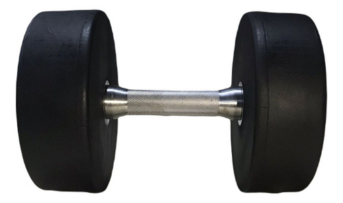 Dumbbell Emborrachado Epic Com Pegada Em Hard Chromo 18kg