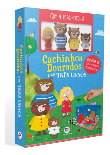 Libro Cachinhos Dourados E Os Tres Ursos 4 Personagens De Be