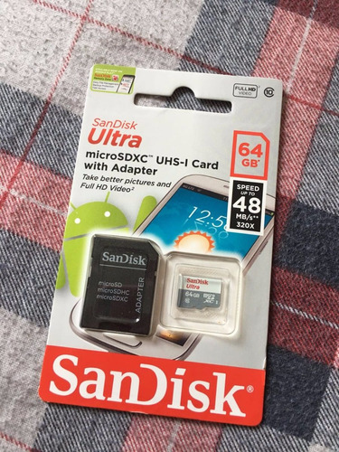 Micro Sd 64gb Clase 10. Sandisk. Promoción.