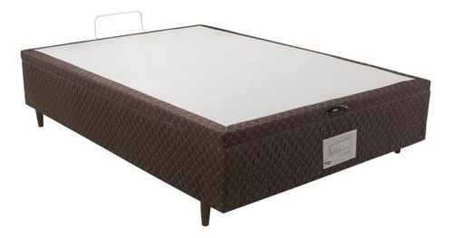 Base Cama Box Baú Casal Herval Montana, 46x138x188 Cm