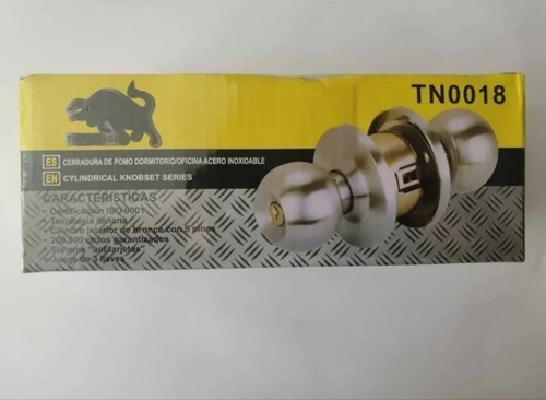 Imagen 2 de 3 de Cerradura Chapa Para Puerta Interior / Baños Habi