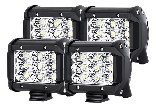 4 X 4  Pulgadas 90w 8d Cree Inundación Spot Beam Viaje-filas