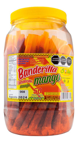 Banderilla Solis Mango Grande Tarugo Mango Chela 50 Pzas