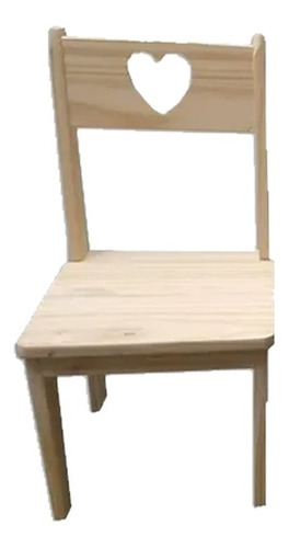 Sillita Silla Para Nenes  Nordico Pino Mundopino 