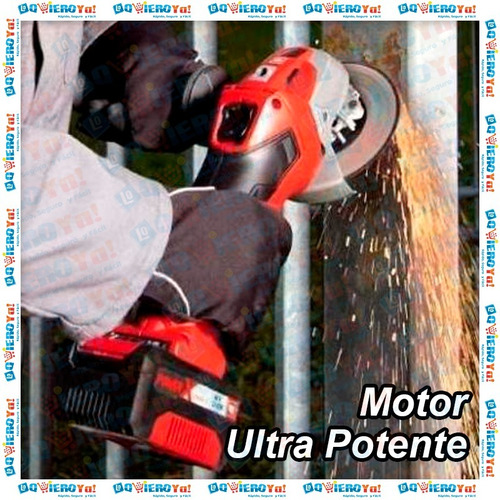 Amoladora Angular Inalambrica Einhell A Bateria Te-ag 18 18v
