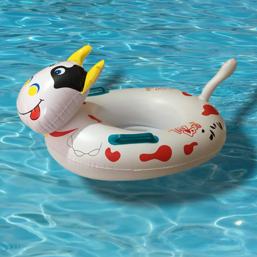 Salvavidas Vaquita Flotador Inflable Bebe Andadera +3 Años