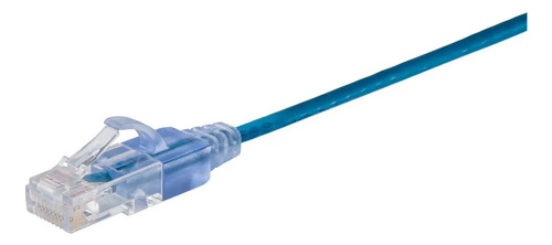 Cable Ethernet Slimrun 2,1 Mts Cat6a Snagless Rj45 Monoprice