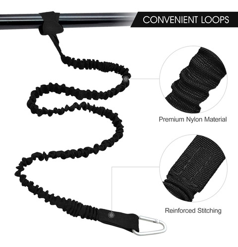 Paquete De 4 Paquetes De Correas Enrolladas For Kayak, Lige