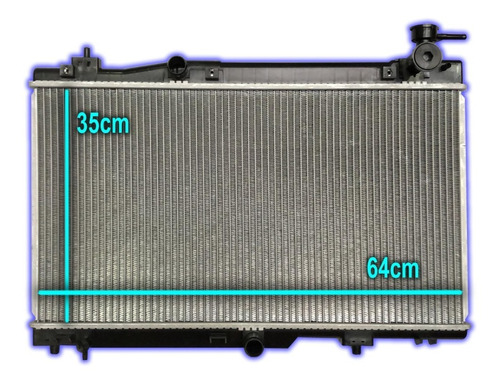 Radiador Chery Face 1.3 4 Cilindros