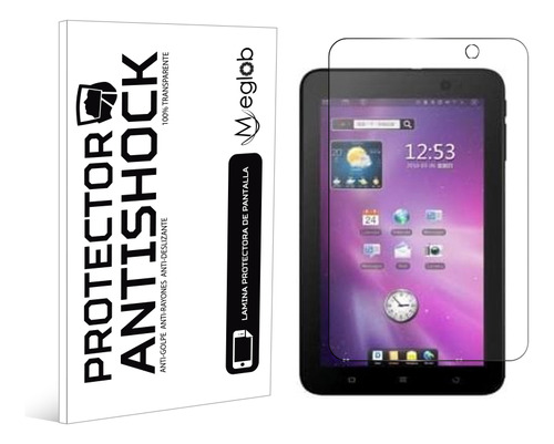 Protector Mica Pantalla Para Tablet Zte Light Tab 2 V9a