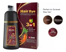 Comprar Shampoo Tinte Para Cabello Castaño Marron Y Rojo Cubre Canas