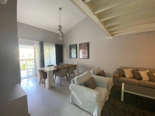 Apartamento En Alquiler Amoblado En Punta Cana, Cocotal, 3 Hab