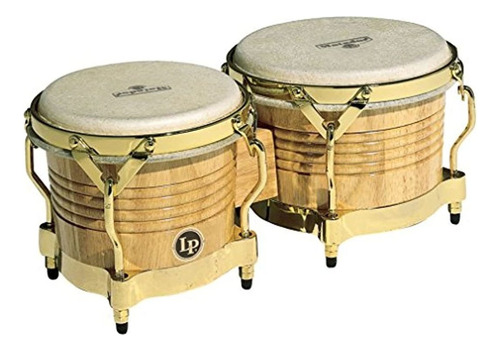 Lp Matador M201-aw Madera Bongos (natural, Oro)