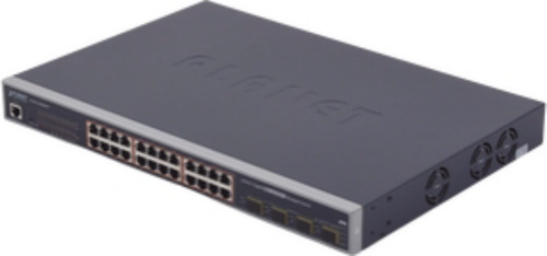 Switch Administrable L2+ De 24 Puertos 10 100 1000t Poe+ Con