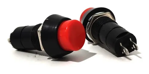 Switch Pulsador Boton Rojo