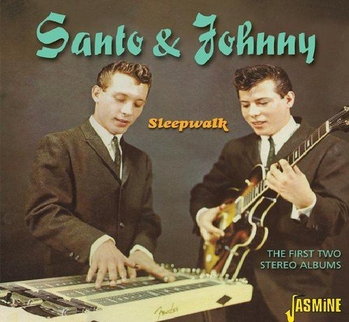 Santo & Johnny First Two Stereo Albums Usa Import Cd Nuevo