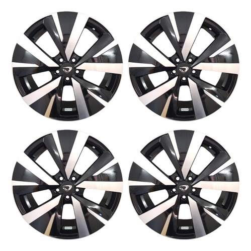 4 Rodas Aro 18 Vw T-cross Crossfox Bora Nivus Virtus (6820)