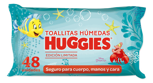 Toallitas 4 En 1 Edicion Limitada 18x48 Huggies Cangrejo