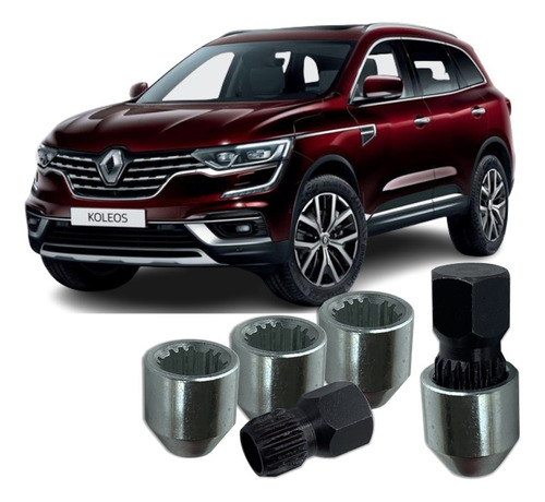 Birlo Tuercas Seguridad Antirrobo Renault Koleos 2016-2025  