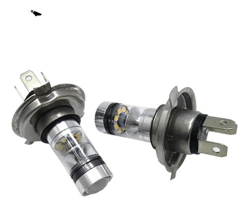Dos Bombillas Led H4 De Alta Potencia 8000k Luz Antiniebla