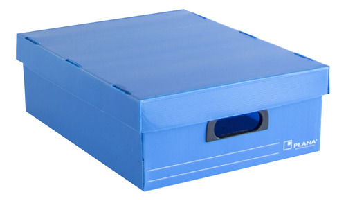 Caja Archivo Plastico Con Tapa 450x350x150 - Plana