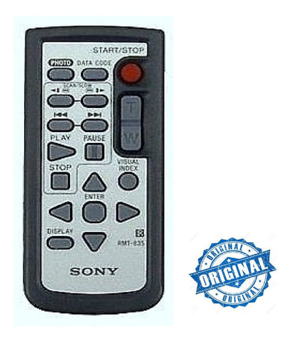 Control Remoto Rmt-835 Camara De Video 4k Sony