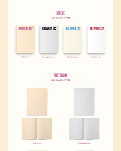 Twice Album Oficial Between 1&2 Versión Complete (rojo)