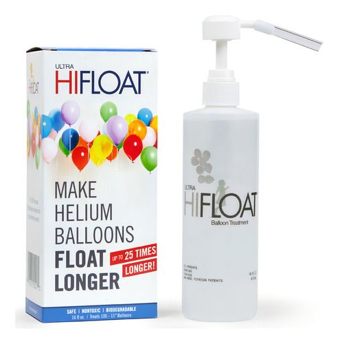 Ultra Hi Float De 473ml Liquido Para Globos Con Helio Con Ap