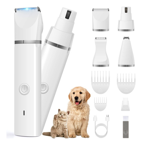 Kit De Aseo Para Mascotas Con Cortapelos Recortadora De Pata