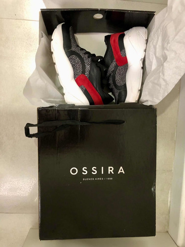 Imagen 6 de 6 de Zapatillas Ossira 37 Plataforma