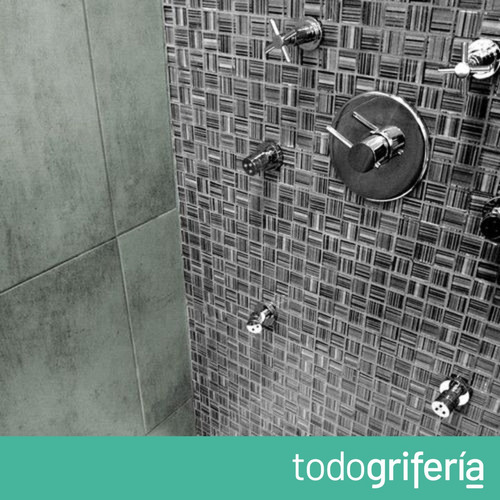 Malla Venecitas Acuarela Sel-mix Gris 30x30