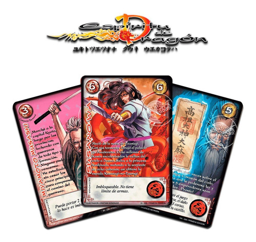 Imagen 2 de 7 de Colección Completa Espíritu De Dragón + 5 Cartas Promocional