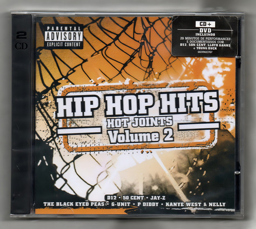 Hip Hop Hits Hot Joints Volume 2 Cd + Dvd