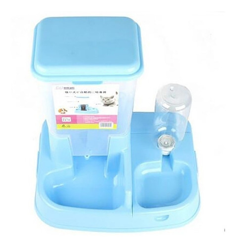 Comedero Y Bebedero Alimentador Automático Plato Para Perros