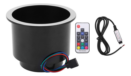 Portavasos Para Barcos De Plástico Rgb Con Mando A Distancia