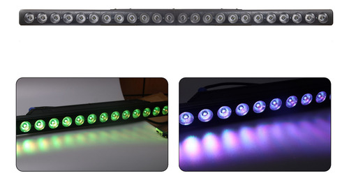 Ribalta Barra De Led Rgbw 24 Led 8 Canal Dmx Controle Voz
