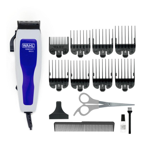 Máquina Cortar Cabelo Whal Home Cut Basic 8 Pentes De Corte