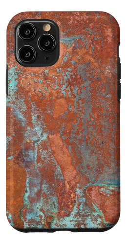 iPhone 11 Pro Faux Barniz Marble Cobre Y T B08qmz4d5f_300324