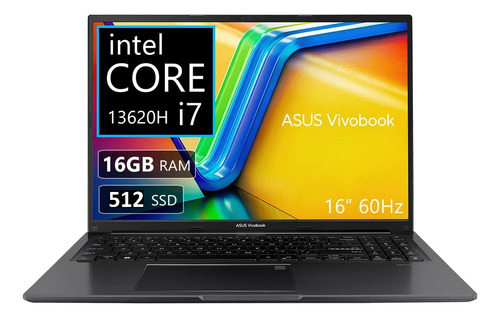 Laptop Asus Vivobook 16 I7-13620h 16gb 512gb Ips