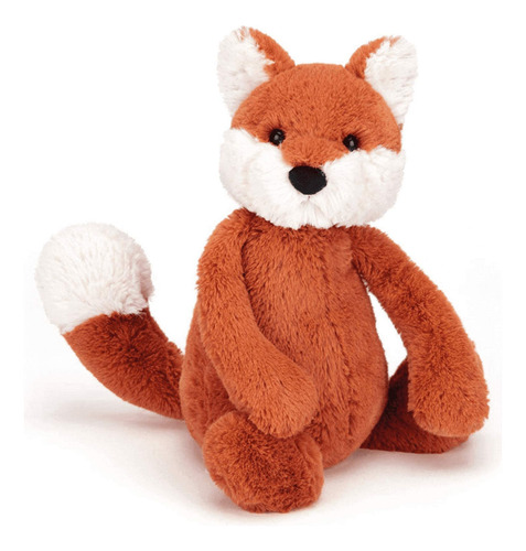 Jellycat Bashful Fox Cachorro De Peluche, Mediano, 12 Pulgad